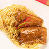 Snappy! Braised Pork with Garlic Noodles